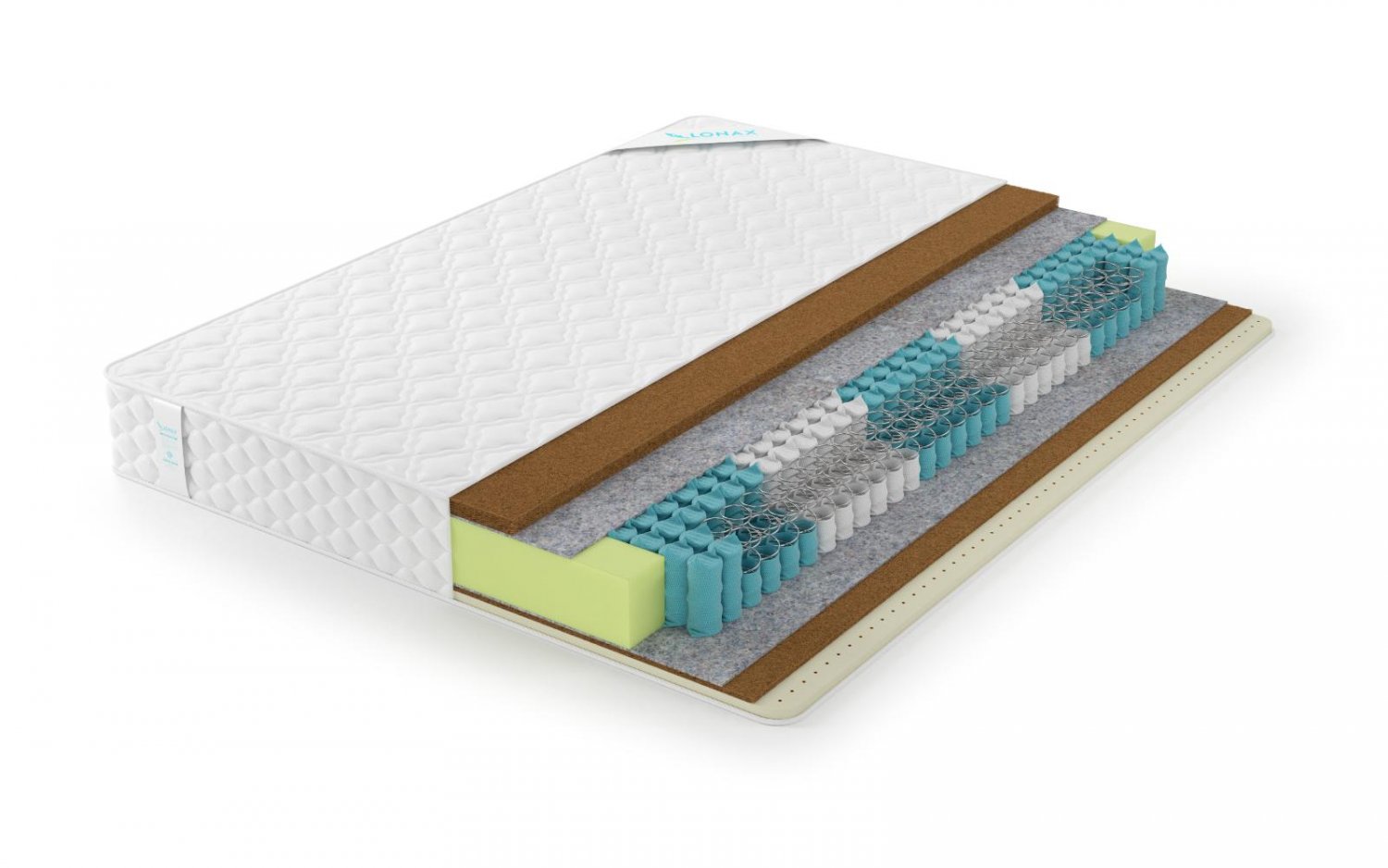 Матрас Lonax Cocos Medium Light TFK 5 Zone Матрас Lonax Cocos Medium Light TFK 5 Zone